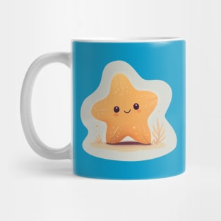 Starfish Kawaii Mug